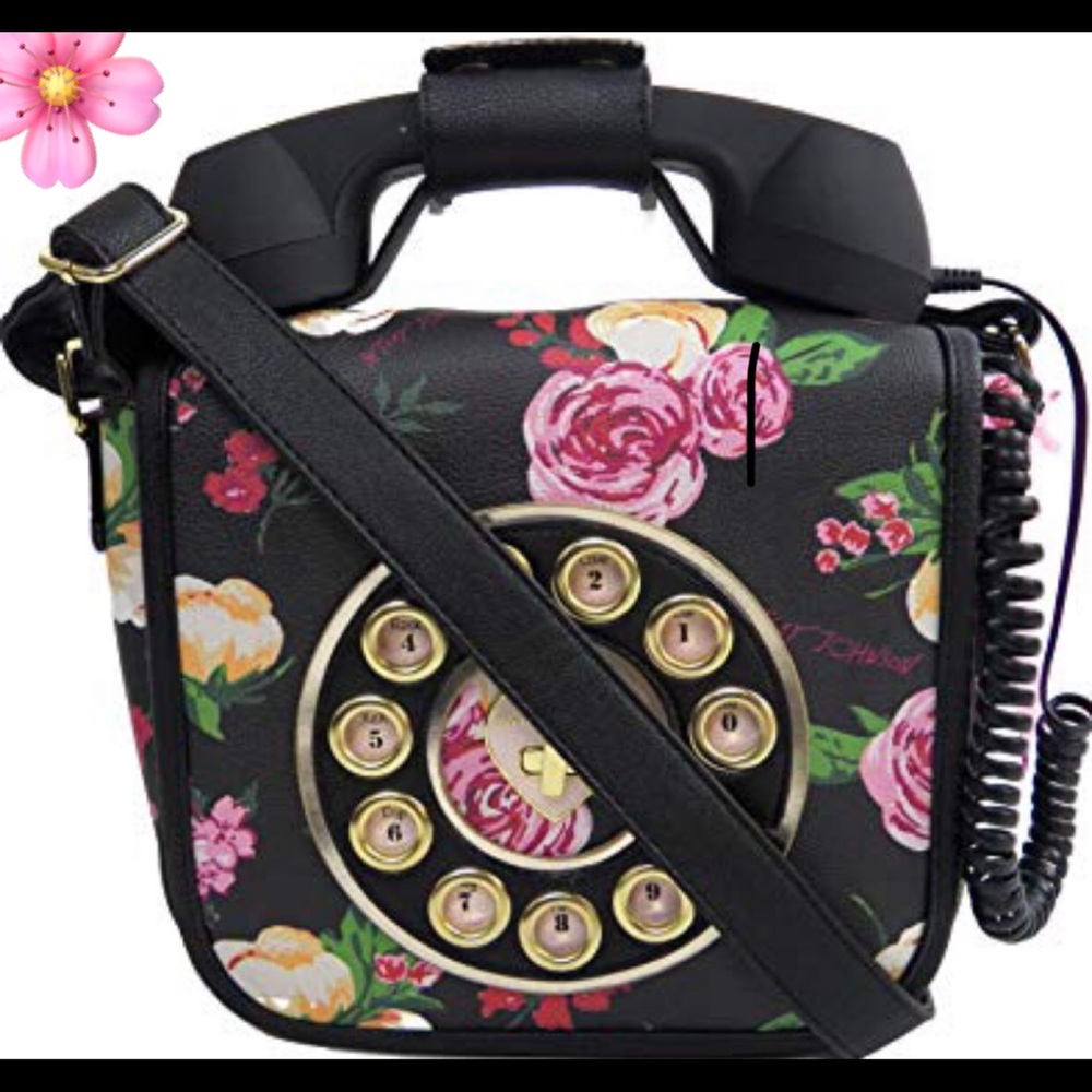 🌸Betsey Johnson Floral Phone Crossbody.🌸